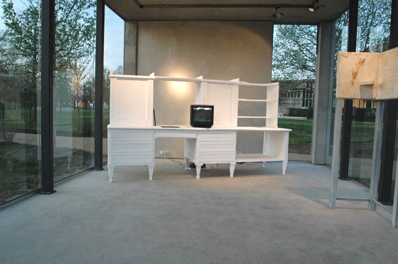 picture: BUGA installation - sculpture inside